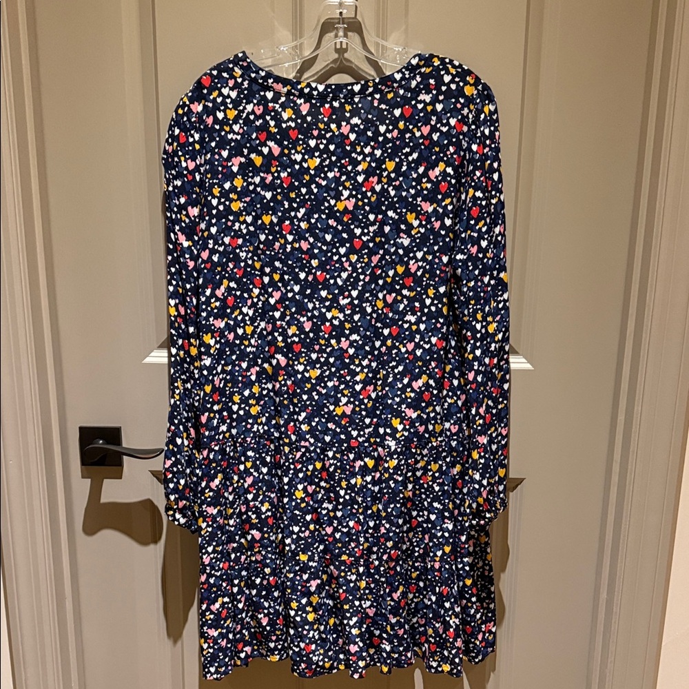 Loft Heart Patterned Top - Multicolor - image 4